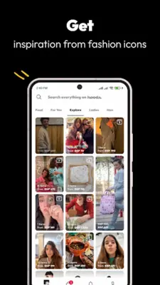 Hoods - Live shopping android App screenshot 3